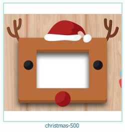 marco de fotos de navidad 500