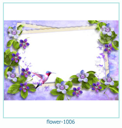 marco de fotos de flores 1006