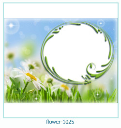 marco de fotos de flores 1025