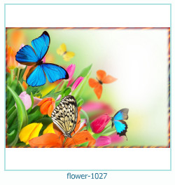 marco de fotos de flores 1027