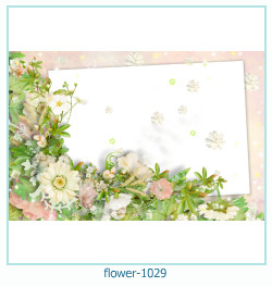 marco de fotos de flores 1029