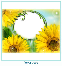 marco de fotos de flores 1030