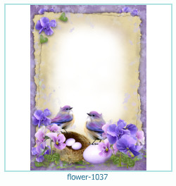 marco de fotos de flores 1037