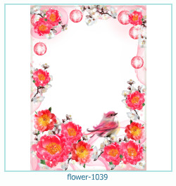marco de fotos de flores 1039