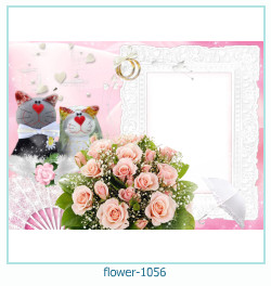 marco de fotos de flores 1056