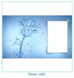 marco de fotos de flores 1082