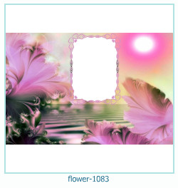 marco de fotos de flores 1083