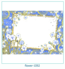marco de fotos de flores 1092