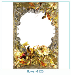 marco de fotos de flores 1126