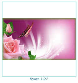 marco de fotos de flores 1127