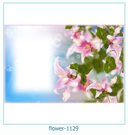 marco de fotos de flores 1129