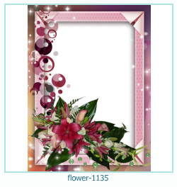marco de fotos de flores 1135