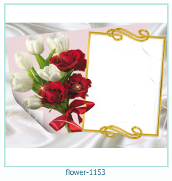 marco de fotos de flores 1153