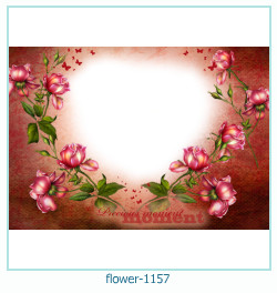 marco de fotos de flores 1157