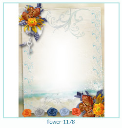 marco de fotos de flores 1178