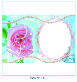 marco de fotos de flores 118