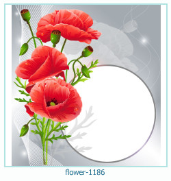 marco de fotos de flores 1186