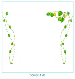 marco de fotos de flores 120