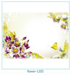 marco de fotos de flores 1205