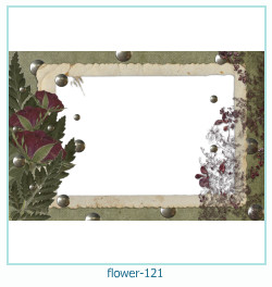 marco de fotos de flores 121