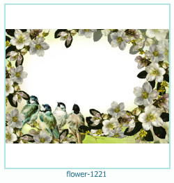 marco de fotos de flores 1221