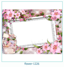marco de fotos de flores 1226