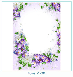 marco de fotos de flores 1228