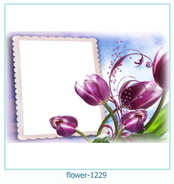 marco de fotos de flores 1229