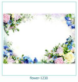 marco de fotos de flores 1230