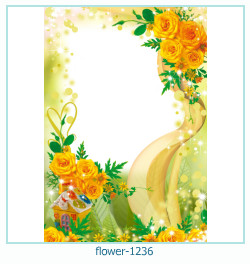 marco de fotos de flores 1236