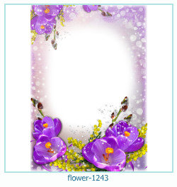 marco de fotos de flores 1243