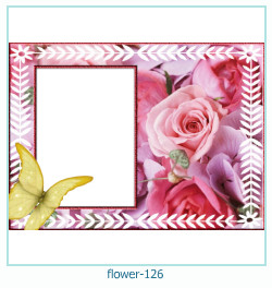marco de fotos de flores 126