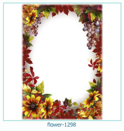marco de fotos de flores 1298