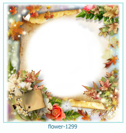 marco de fotos de flores 1299
