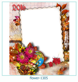 marco de fotos de flores 1305