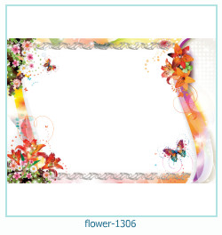 marco de fotos de flores 1306