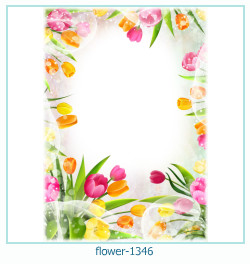 marco de fotos de flores 1346