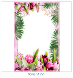 marco de fotos de flores 1351