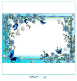 marco de fotos de flores 1370