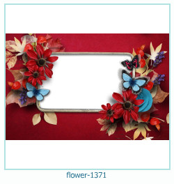 marco de fotos de flores 1371