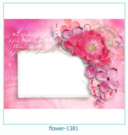 marco de fotos de flores 1381