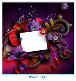 marco de fotos de flores 1383