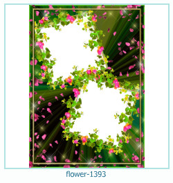 marco de fotos de flores 1393