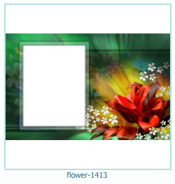 marco de fotos de flores 1413
