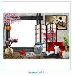 marco de fotos de flores 1447
