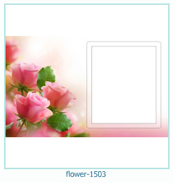 marco de fotos de flores 1503