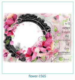 marco de fotos de flores 1565