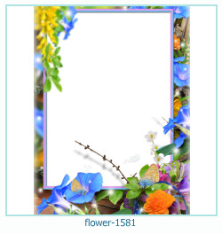marco de fotos de flores 1581