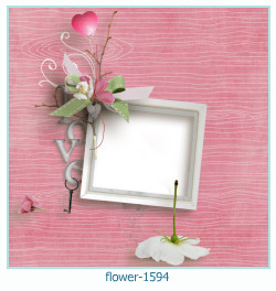marco de fotos de flores 1594