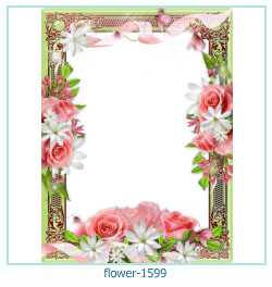 marco de fotos de flores 1599